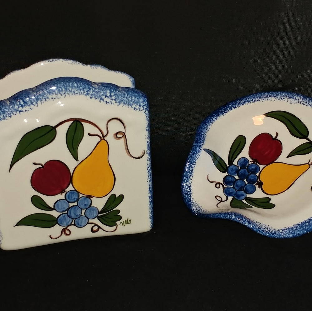 Nola Watkins Napkin holder & Spoon rest